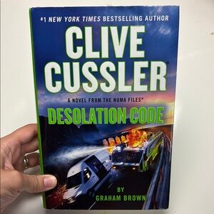 Desolation Code by Clive‎ Cussler hardcover book